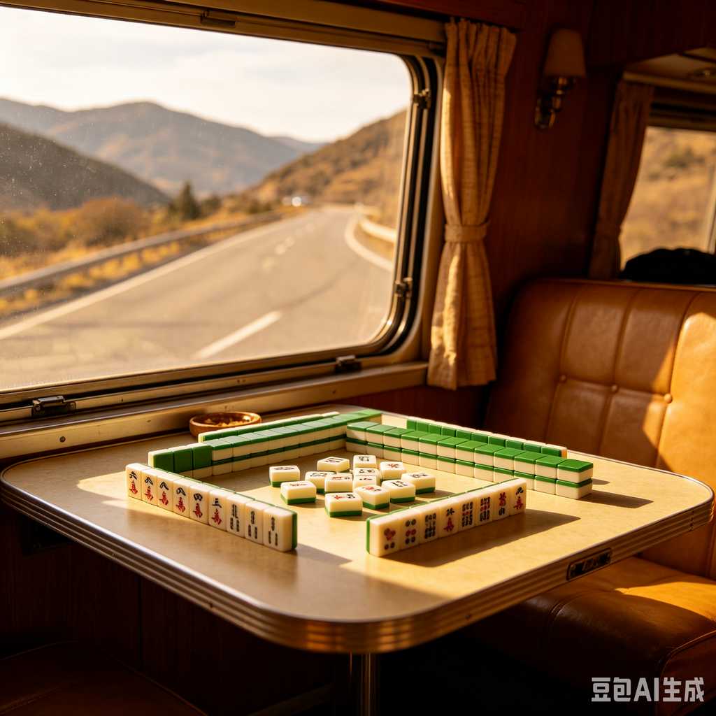 picnic mahjong set portable